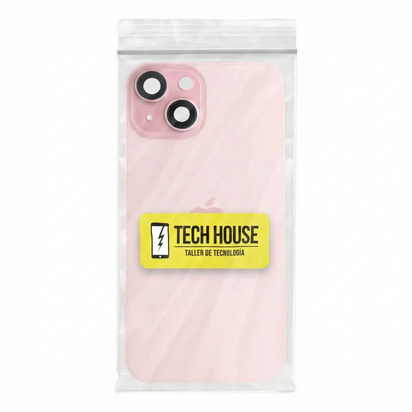 Tapa Trasera compatible con iPhone 15 + Cristales + Brackets