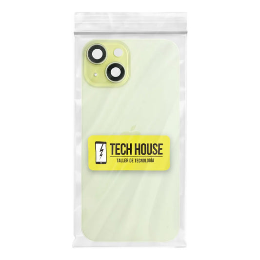 Tapa para iPhone 15 Plus + Cristales + Brackets