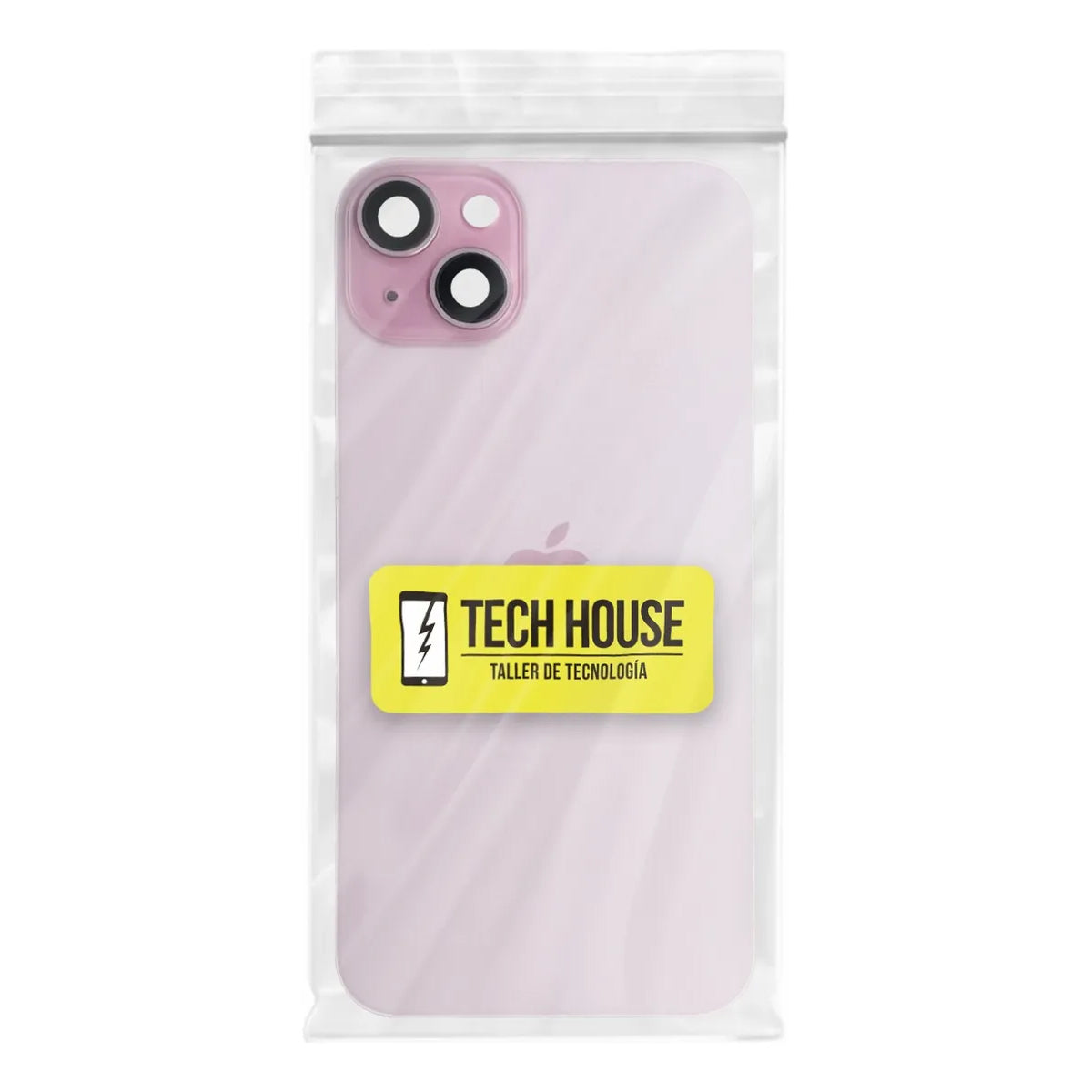 Tapa para iPhone 15 Plus + Cristales + Brackets