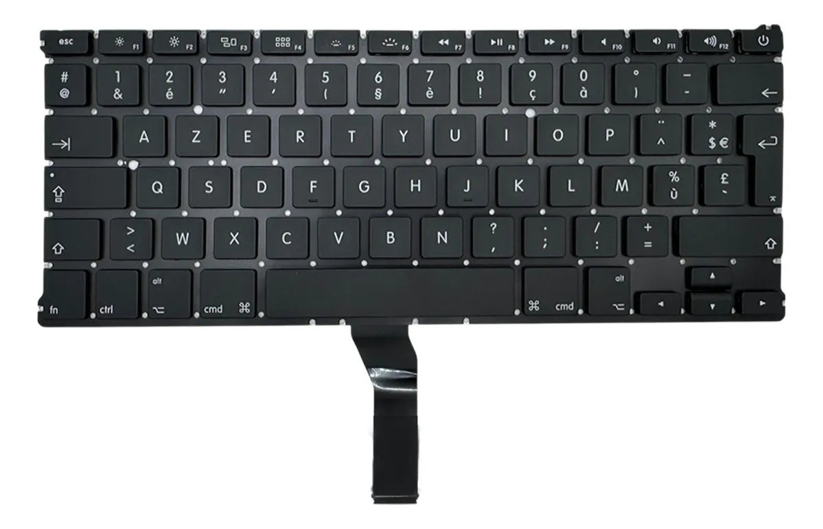 Teclado compatible con Macbook Air 13.3" pulgadas - Versión Francés