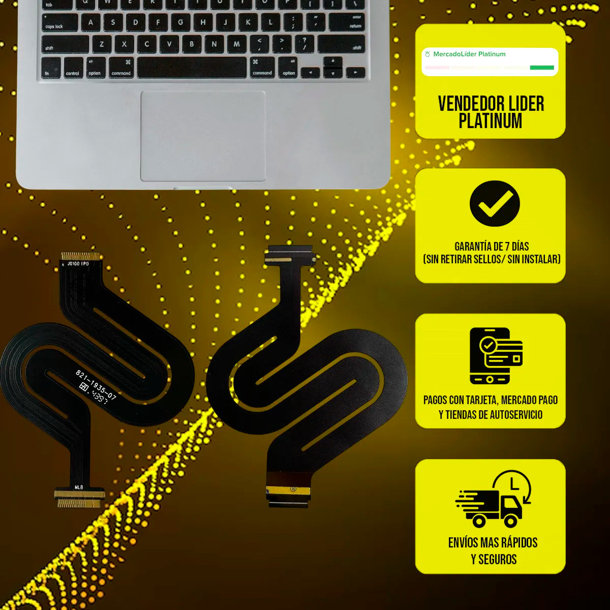 Flex de Touchpad MacBook 12" Retina (2015) A1534