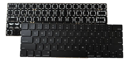 Teclado compatible con Macbook Pro 13" pulgadas - Versión Inglés