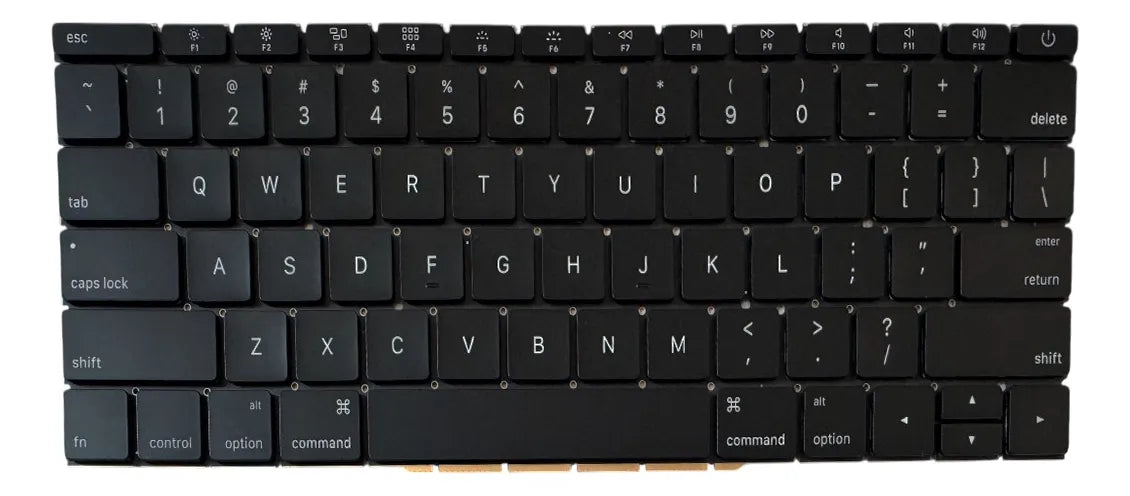 Teclado compatible con Macbook Pro 13.3" pulgadas - Versión Inglés