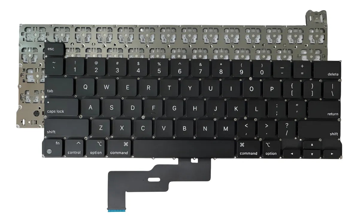 Teclado compatible para Macbook Pro 13" pulgadas - Versión Inglés