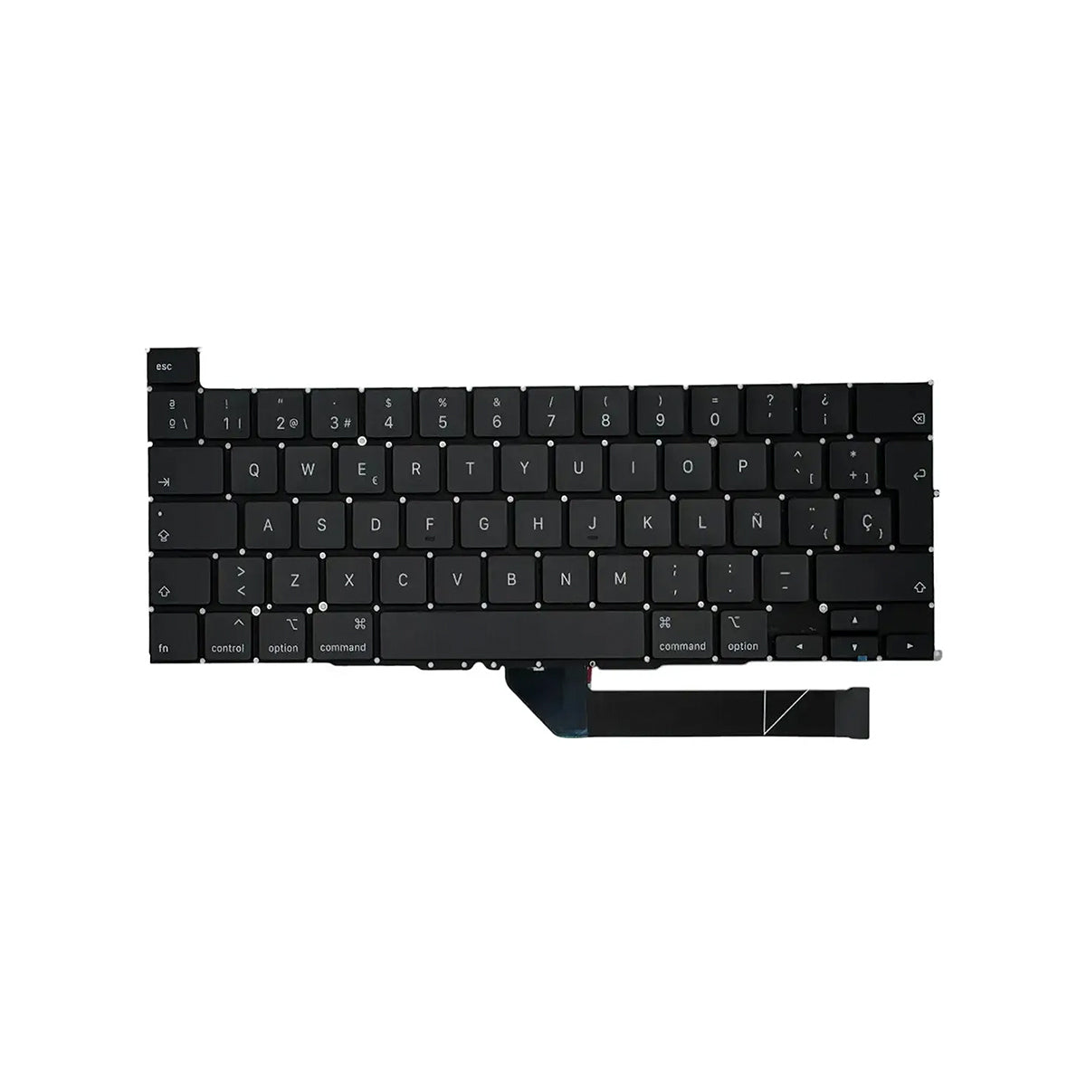 Teclado para MacBook Pro 16 A2141 español latinoamérica negro