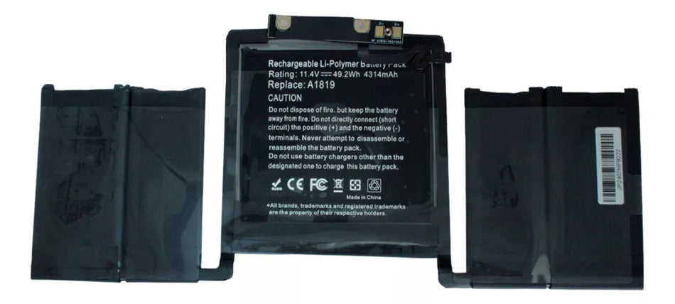 Batería compatible con Macbook Pro Retina 13" pulgadas