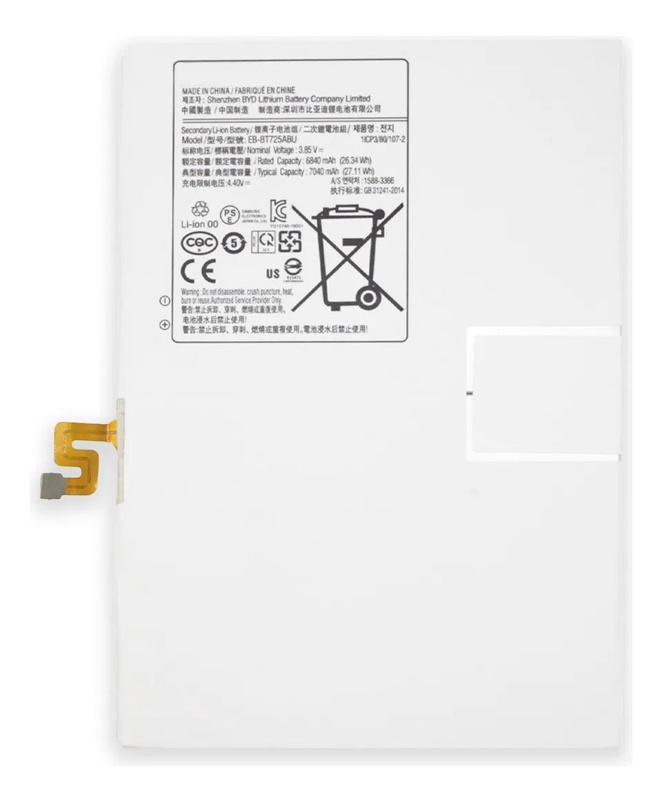 Batería compatible con Samsung Galaxy Tab S5E