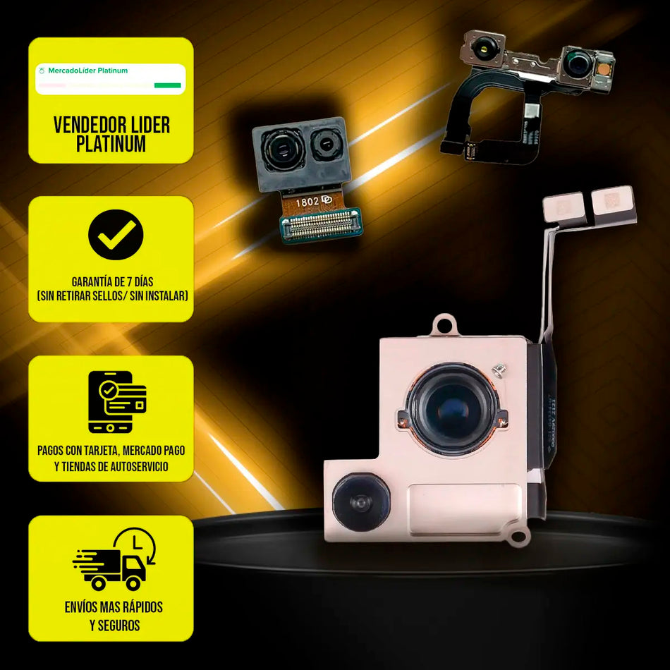Cámara Trasera Compatible con Samsung S23 Ultra SM-S918B