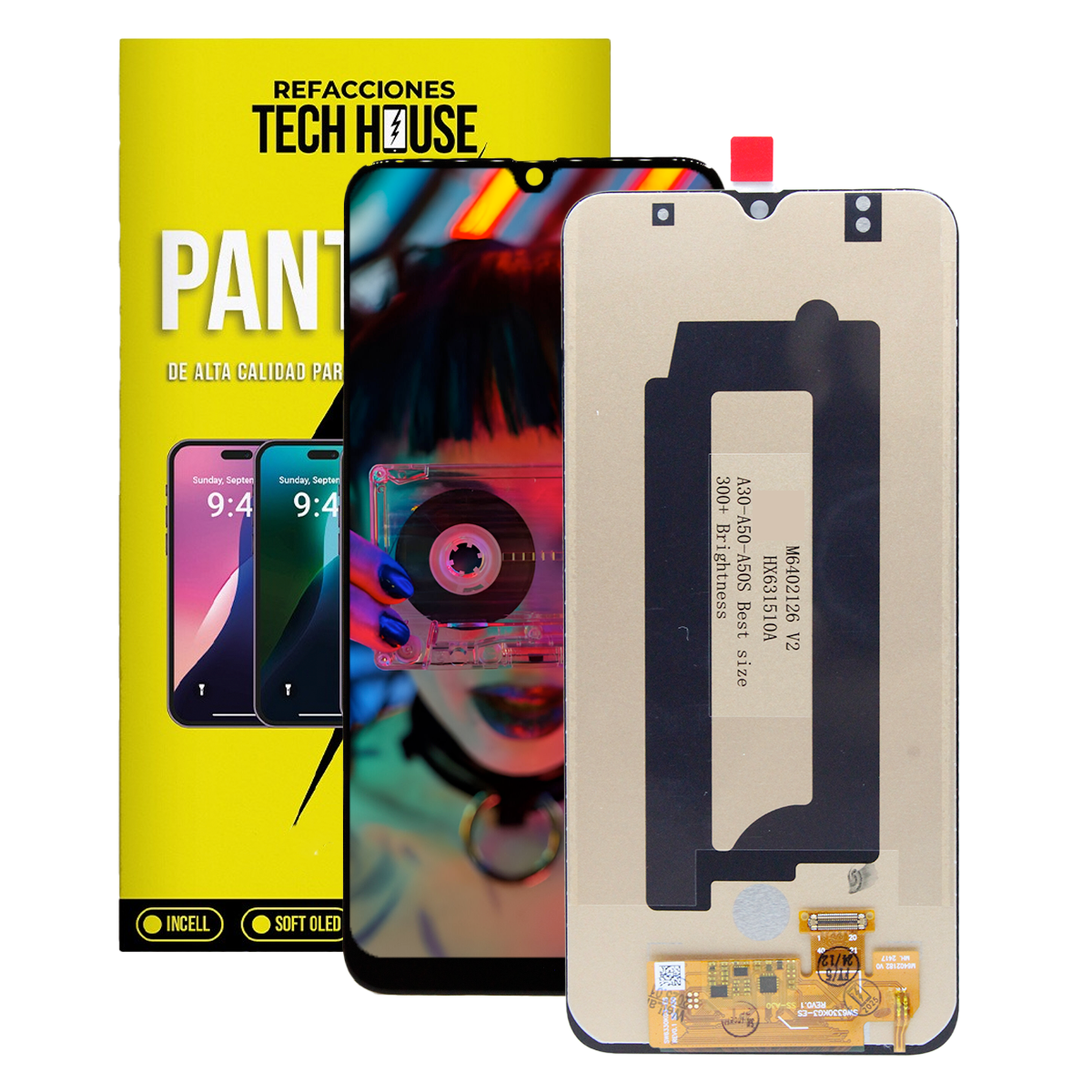 Pantalla compatible con Samsung Galaxy A30