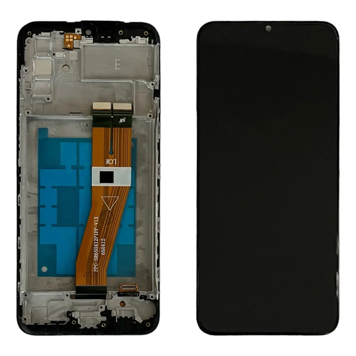 Pantalla con Marco compatible con Samsung Galaxy A02s