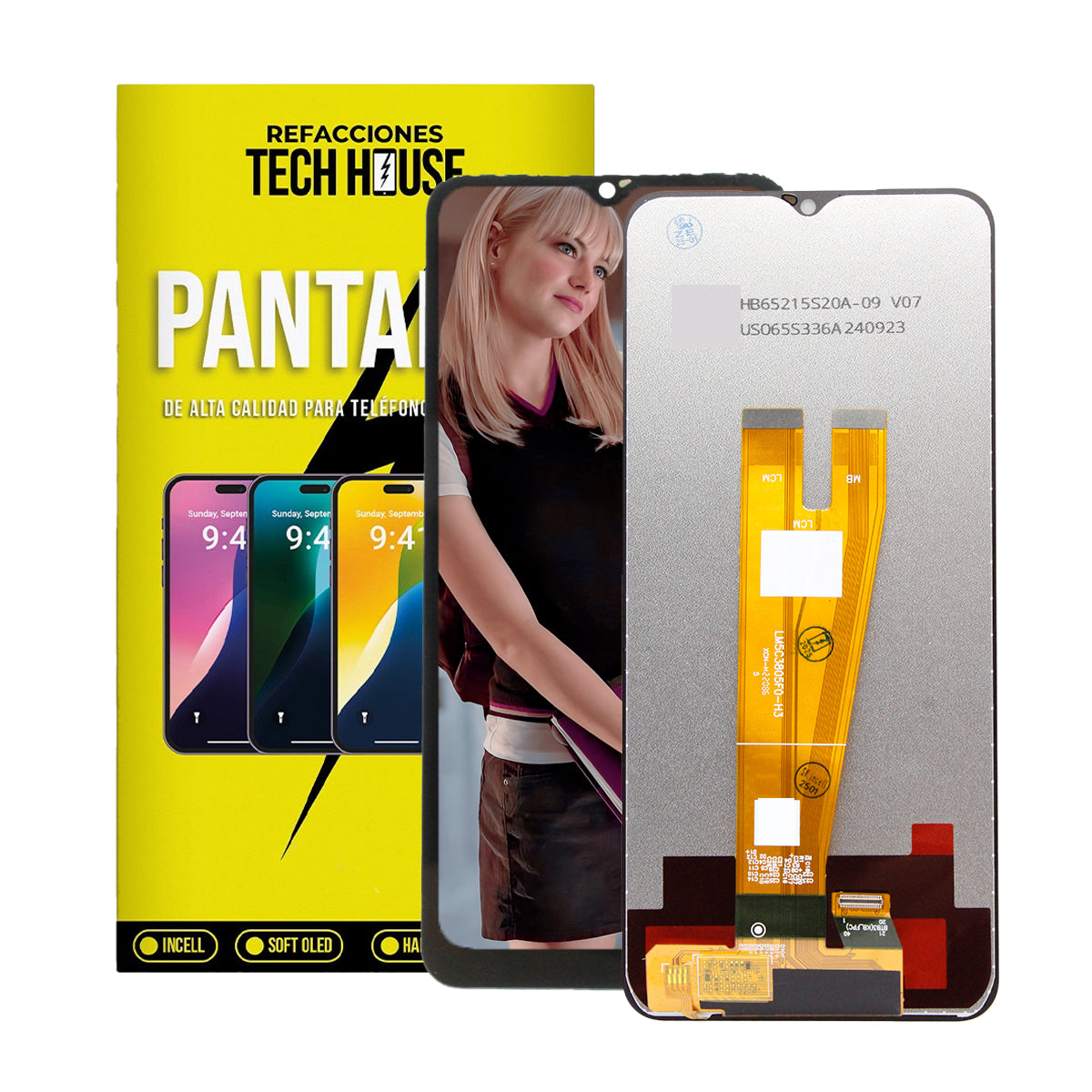 Pantalla compatible con Samsung Galaxy A04
