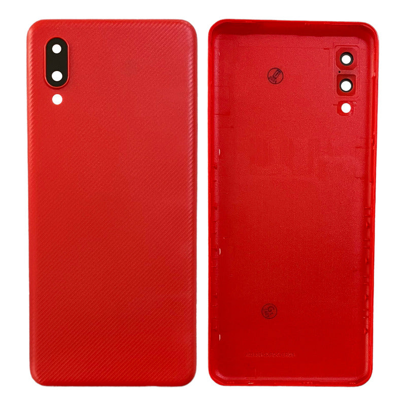 Tapa Trasera + Cristal de cámara compatible con Samsung A02