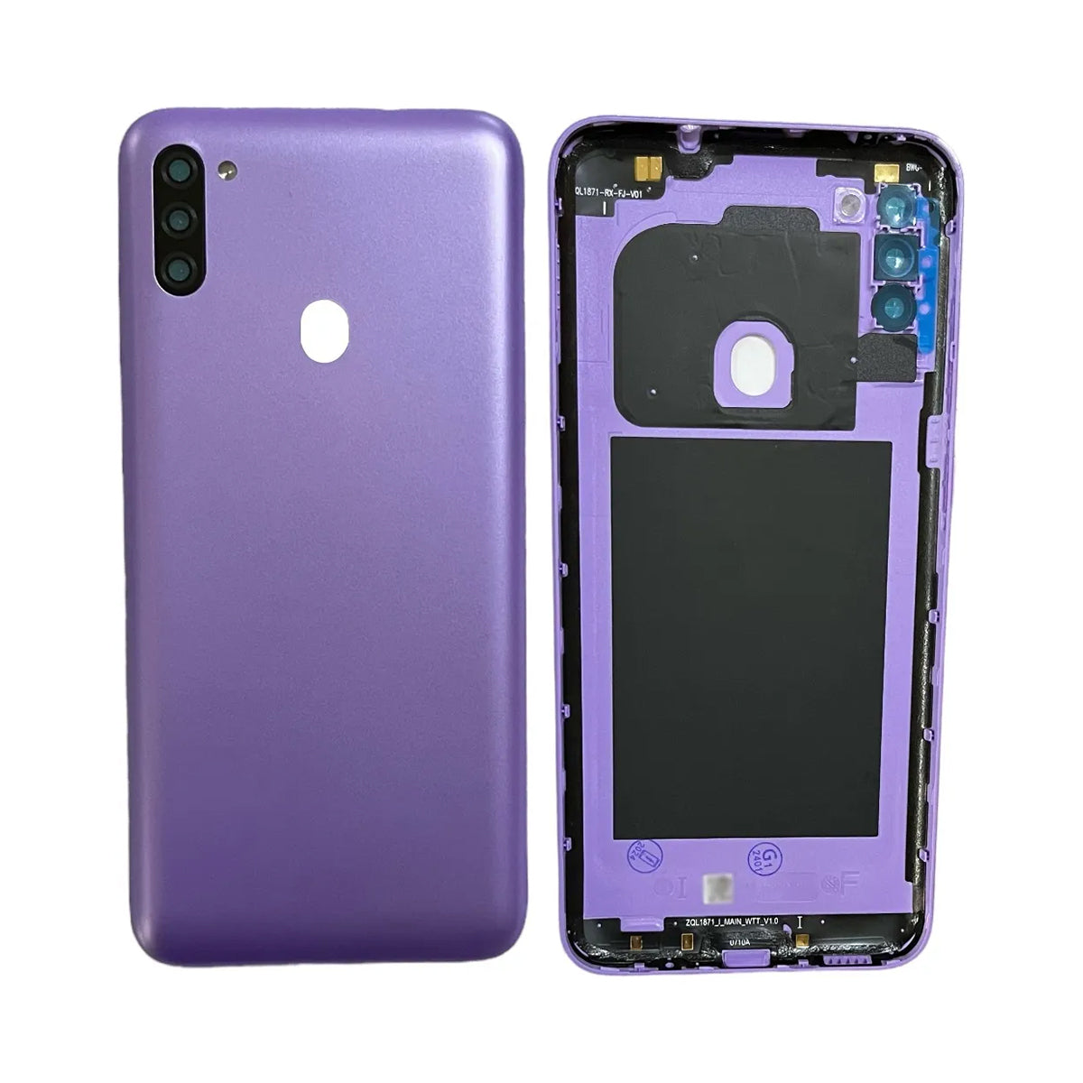 Tapa Trasera + Cristal de cámara compatible con Samsung M11