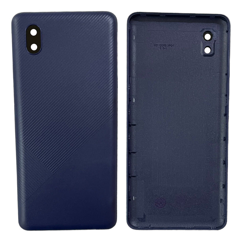 Tapa Trasera + Cristal de Cámara compatible con Samsung A01 Core
