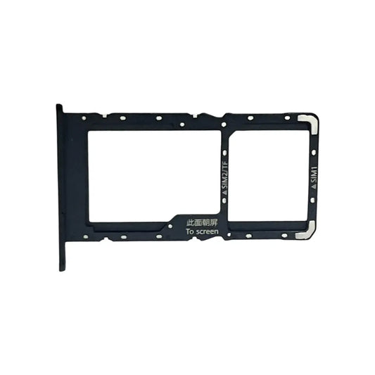 Bandeja porta SIM compatible con Huawei Nova Y61 EVE-LX9 negra