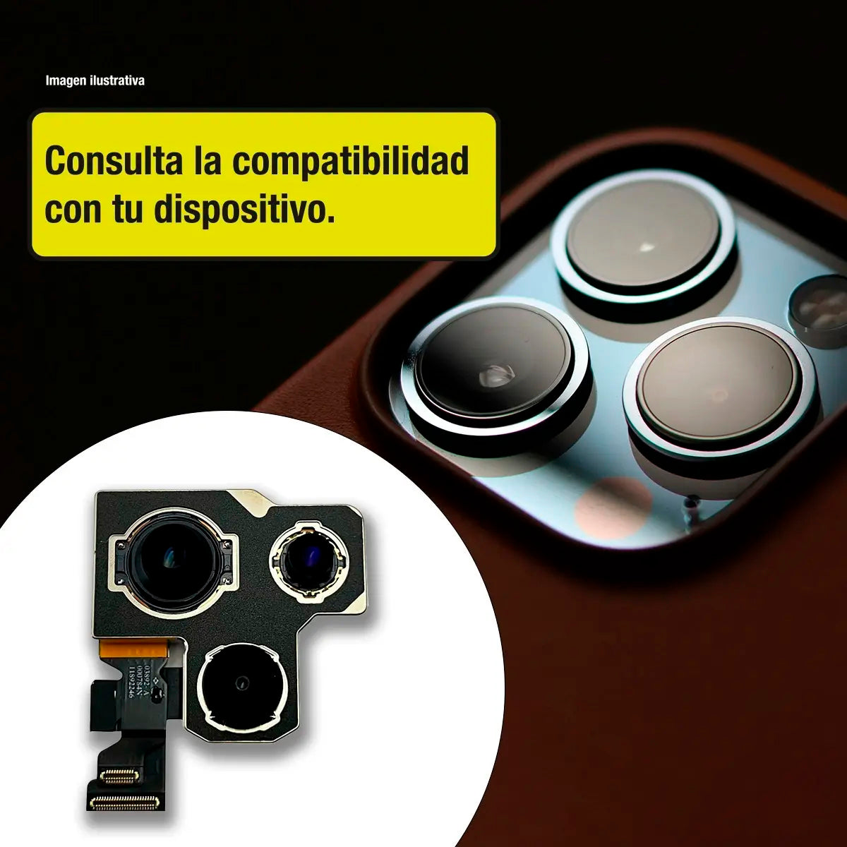 Flexor de Cámara Trasera Compatible con Huawei Nova 5T