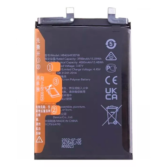Bateria Para Huawei Nova 9 SE HB426493EFW