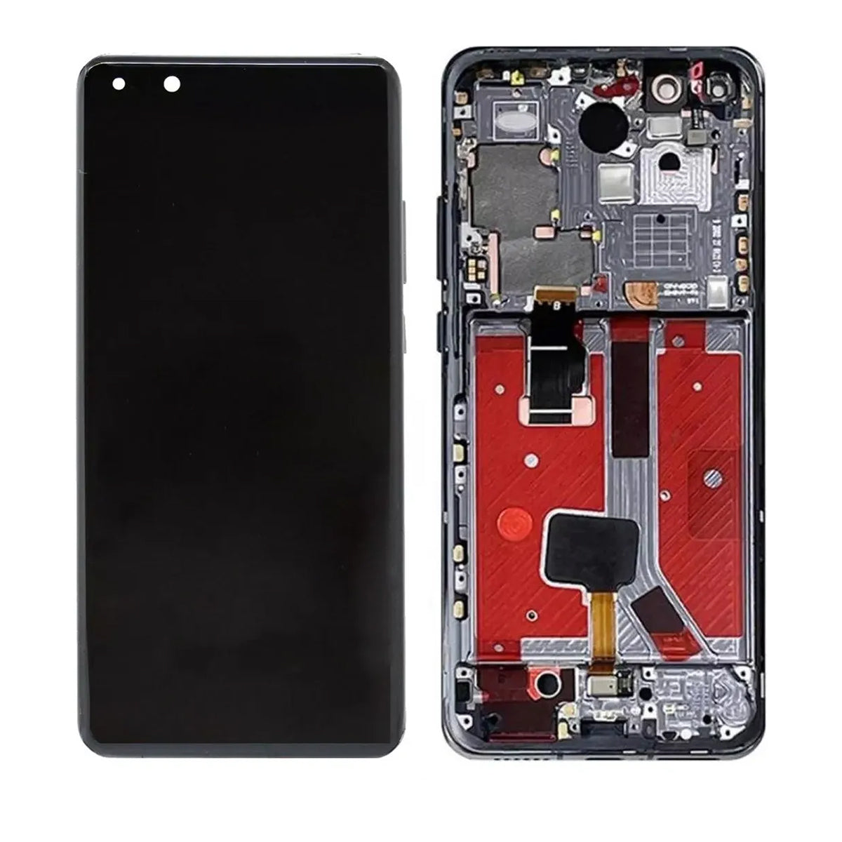 Pantalla compatible con Huawei P40 Pro – OLED OEM con Marco y Sensor de Huella