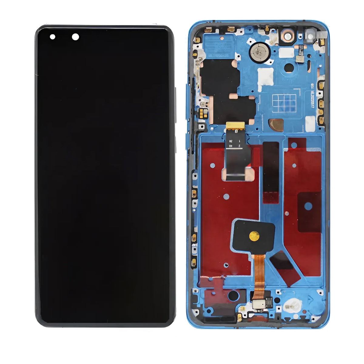 Pantalla compatible con Huawei P40 Pro – OLED OEM con Marco y Sensor de Huella