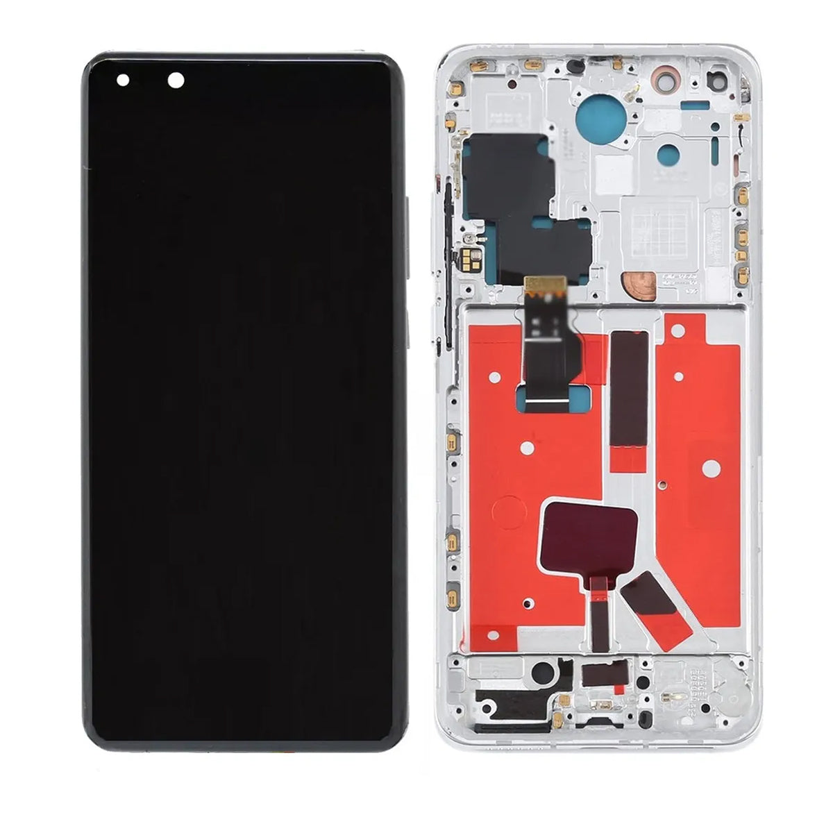 Pantalla compatible con Huawei P40 Pro – OLED OEM con Marco y Sensor de Huella