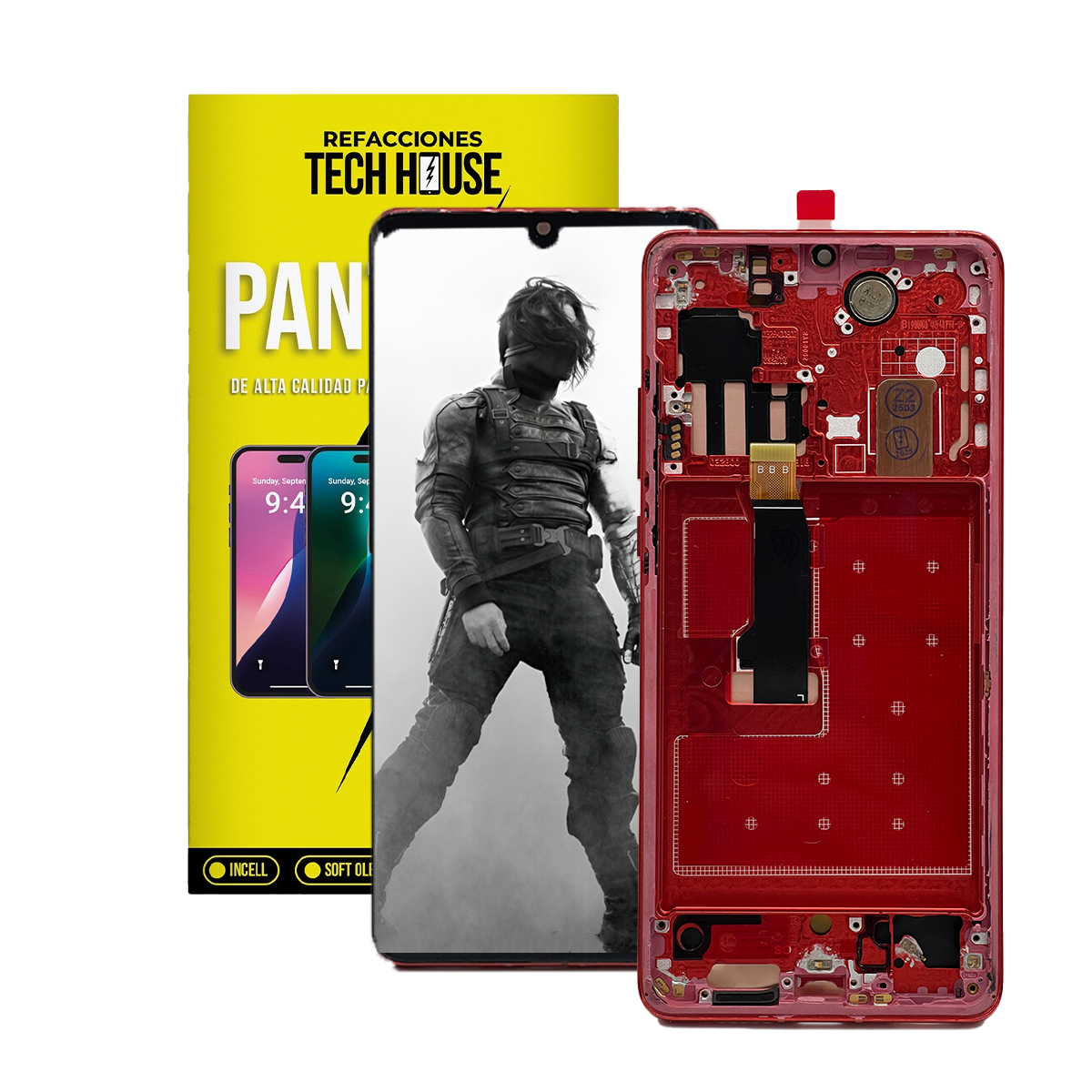 Pantalla compatible con Huawei P30 Pro con Marco VOG-L29 Oled