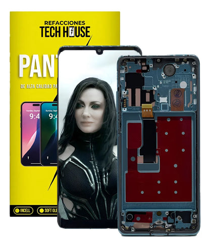 Pantalla compatible con Huawei P30 Pro con Marco VOG-L29 Oled