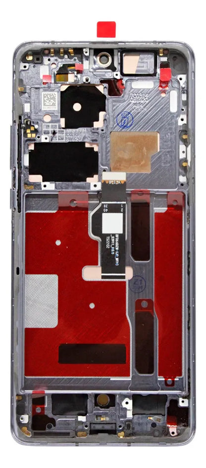 Pantalla compatible con Huawei P50 Pro JAD-LX9 con Marco OLED - Negro