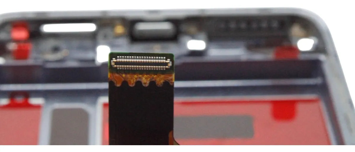 Pantalla compatible con Huawei P50 Pro JAD-LX9 con Marco OLED - Negro