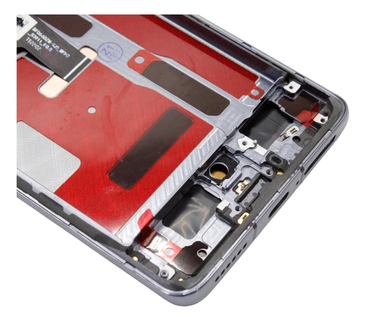 Pantalla compatible con Huawei P50 Pro JAD-LX9 con Marco OLED - Negro