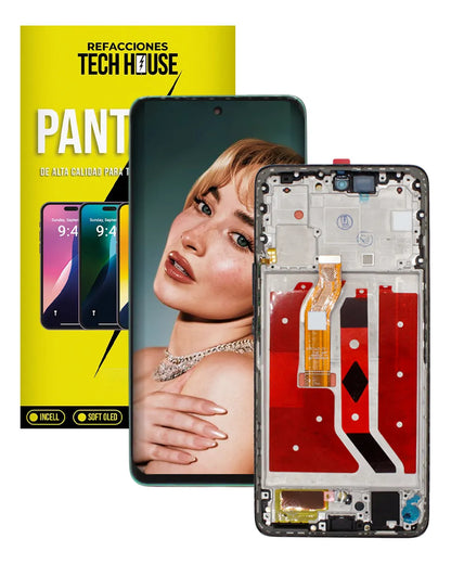 Pantalla con Marco compatible con Honor Magic 6 Lite & Honor X50