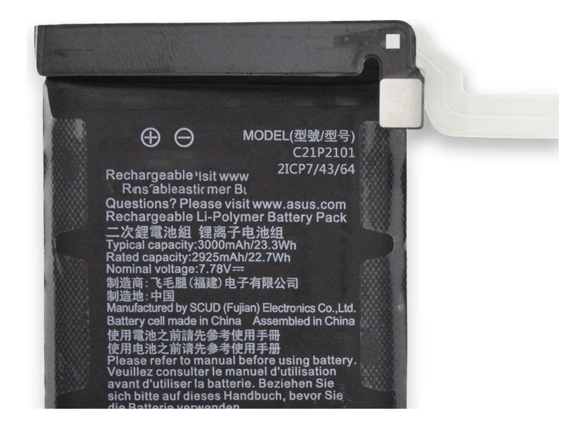 Batería compatible con Asus Rog Phone 6/6 Pro Mod C21P2101