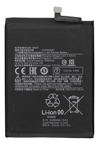 Batería compatible con Xiaomi Redmi 10