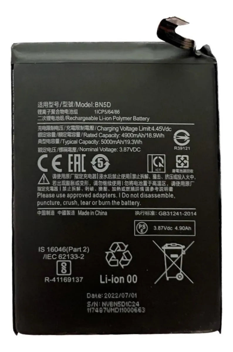 Batería para Xiaomi Redmi Note 11