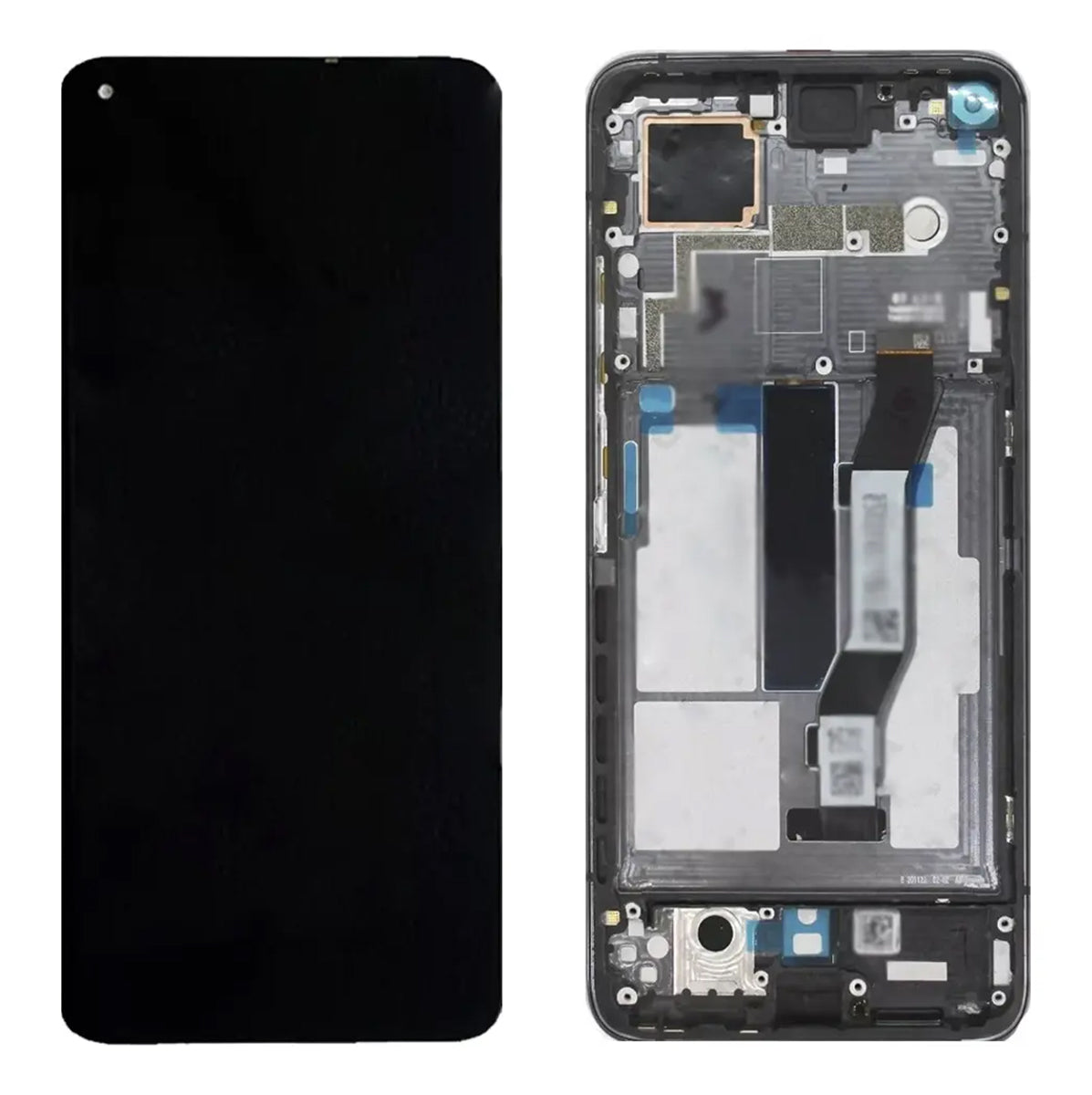 Pantalla con Marco compatible con Xiaomi Mi 10T Pro 5G