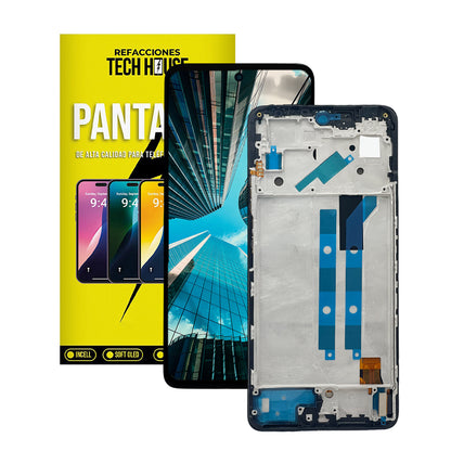 Pantalla con Marco compatible con Redmi Note 12 Pro 4G