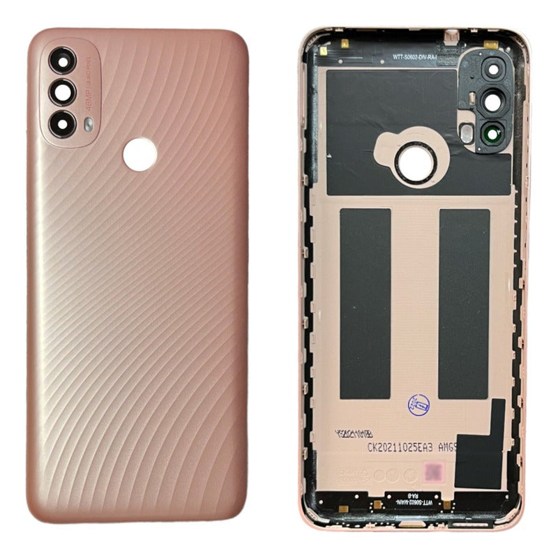 Tapa Trasera + Cristal de Cámara compatible con Moto E40