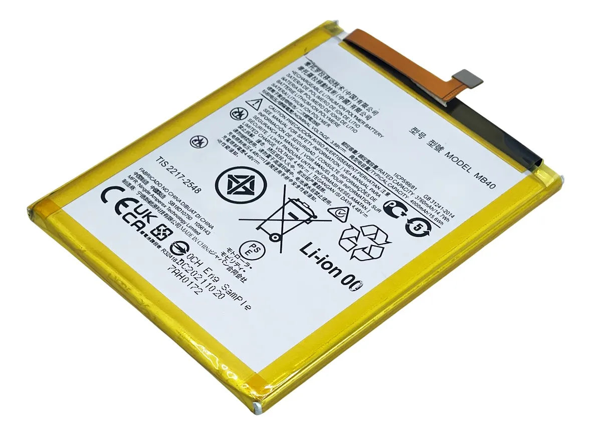 Batería compatible con Motorola Moto Edge 20 MB40 XT2143-1