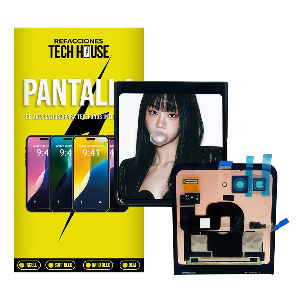 Pantalla compatible con Moto Razr 40 Ultra