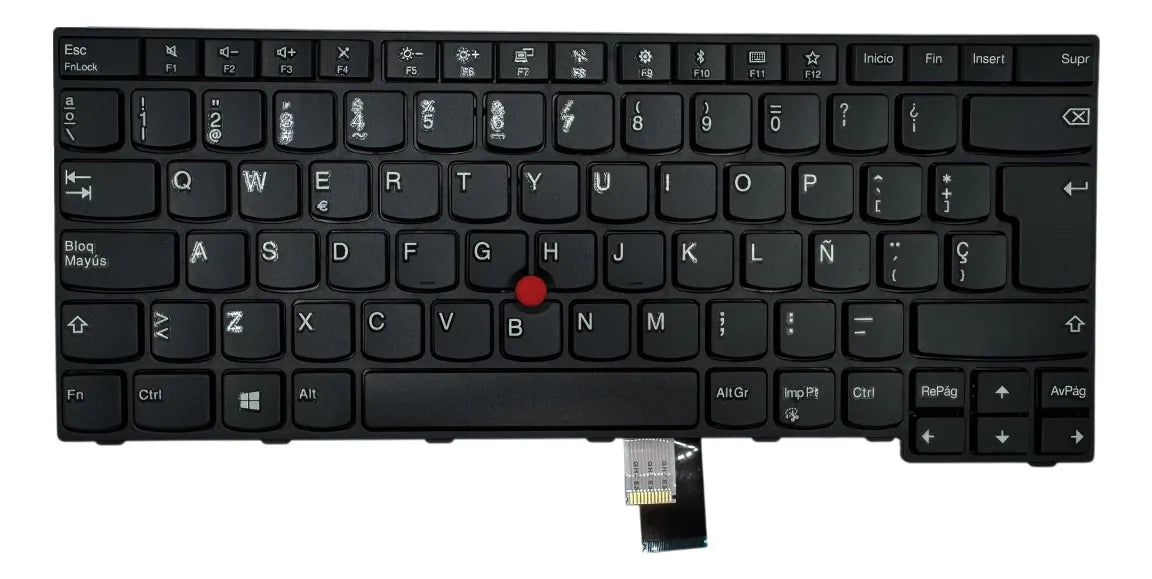 Teclado compatible con Lenovo Thinkpad T470 SN20172795 - Versión Inglés