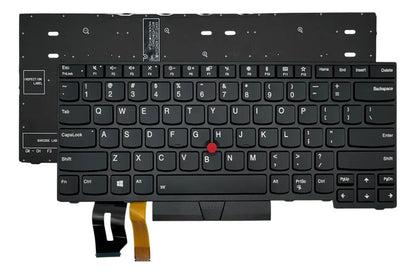 Teclado compatible con Lenovo Thinkpad T490 - Versión Inglés