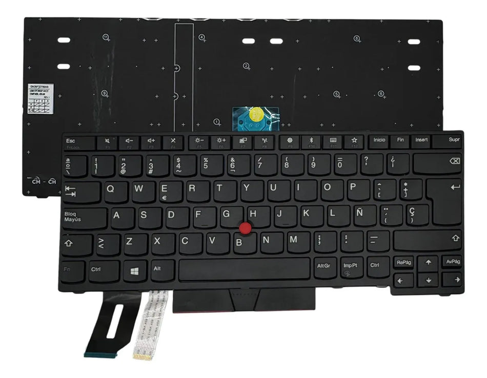 Teclado compatible con Lenovo Thinkpad T490 - Versión Español