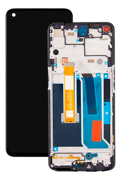 Pantalla compatible con OnePlus Nord N10 5G LCD con Marco