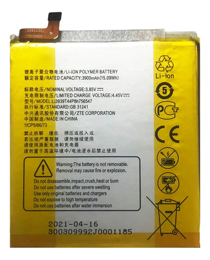 Batería compatible con ZTE V2020