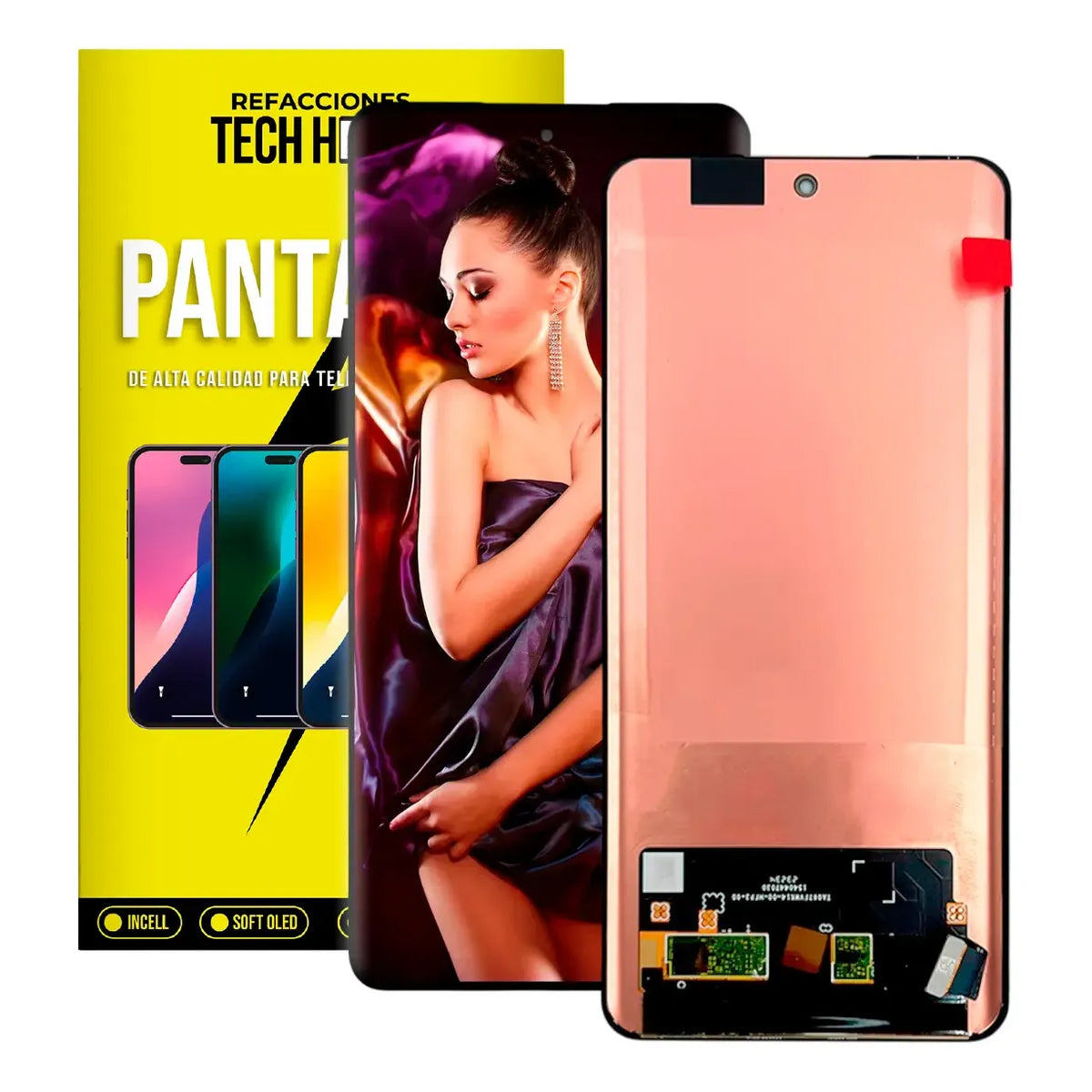 Pantalla AMOLED compatible con Oppo Reno 9 y Realme 10 Pro+