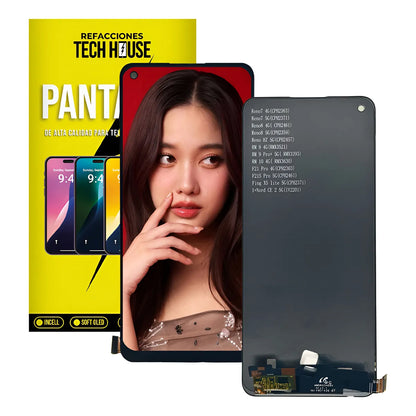 Pantalla Incell compatible con Oppo Reno 7 5G