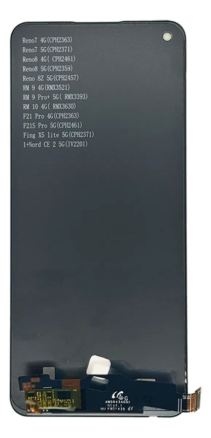 Pantalla compatible con Oppo Reno 7 5G Incell