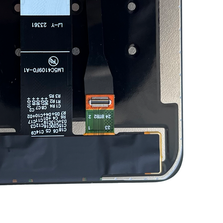 Pantalla compatible con Xiaomi Redmi A3 23129RN51X LCD, con cables flex y componentes conectados.