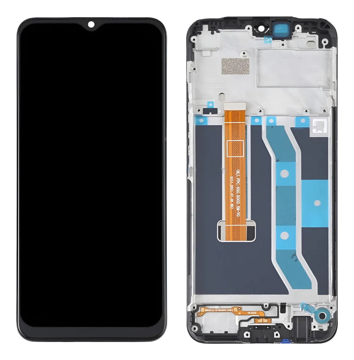 Pantalla con Marco compatible con Realme Note 50 RMX3834 LCD