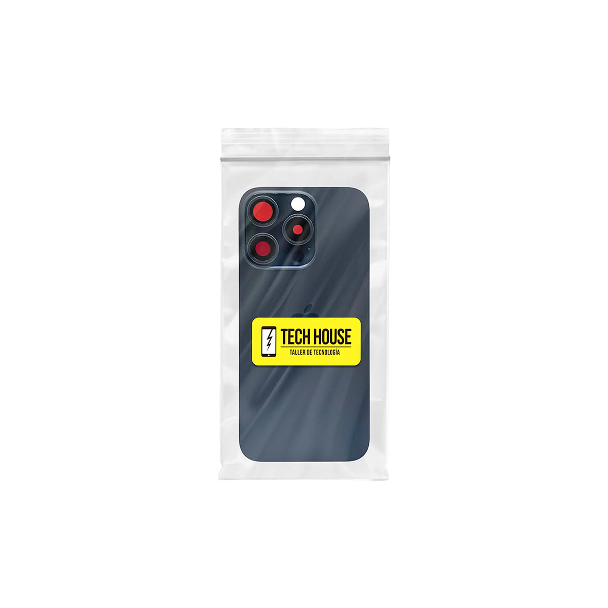 Marco chasis con flexores iPhone 15 Pro titanio azul