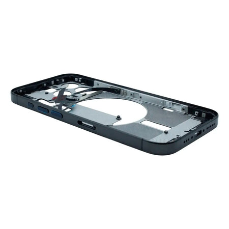 Marco Chasis con Tapa y Flexores Compatible con Apple iPhone 15 Pro A2848 Titanio Negro